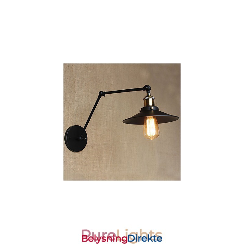 Kreativ Nostalgisk Retro Lang Arm Av Industriell Type Sammenleggbar Uttrekkbar Vegg