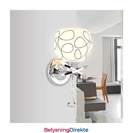 Enkel Vegglampe Vegglampe Til Hodeenden Av Sengen Stuen Soverom