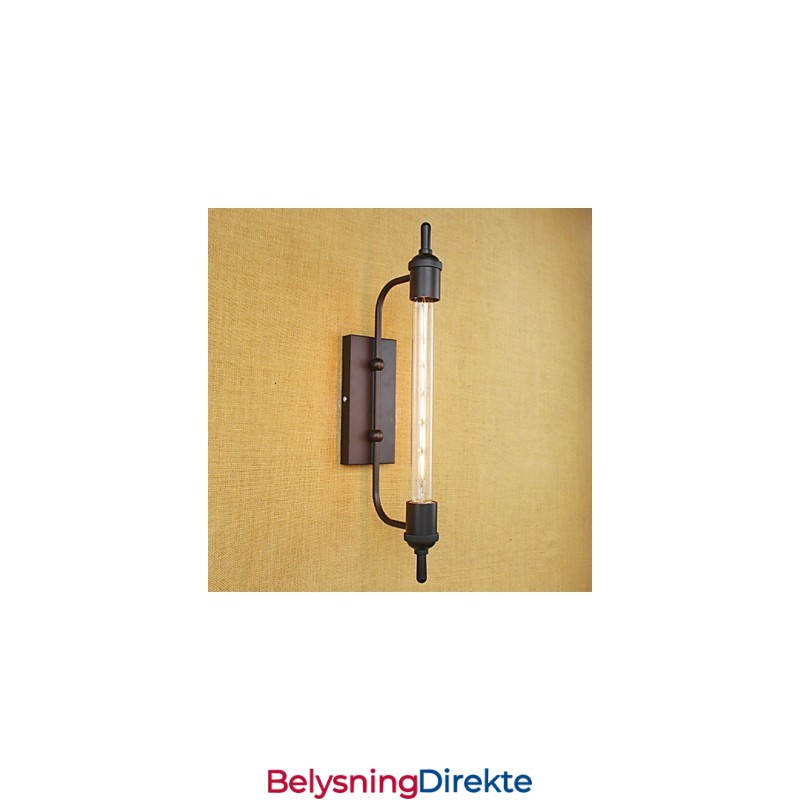 Europa Og Retro Klær Kunst Restaurant Edison Lyspære Fløyte Dekorativ Vegglampe