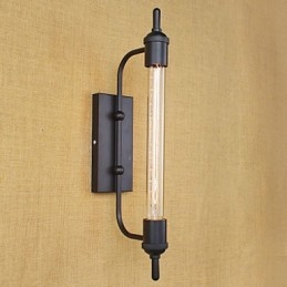 Europa Og Retro Klær Kunst Restaurant Edison Lyspære Fløyte Dekorativ Vegglampe