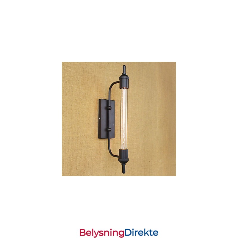 Europa Og Retro Klær Kunst Restaurant Edison Lyspære Fløyte Dekorativ Vegglampe