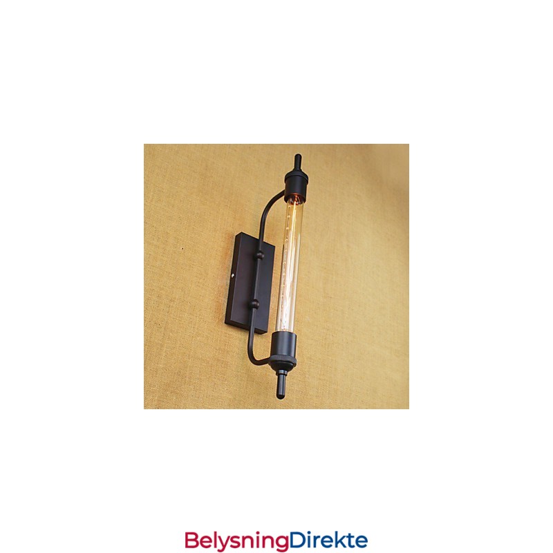 Europa Og Retro Klær Kunst Restaurant Edison Lyspære Fløyte Dekorativ Vegglampe