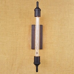 Europa Og Retro Klær Kunst Restaurant Edison Lyspære Fløyte Dekorativ Vegglampe