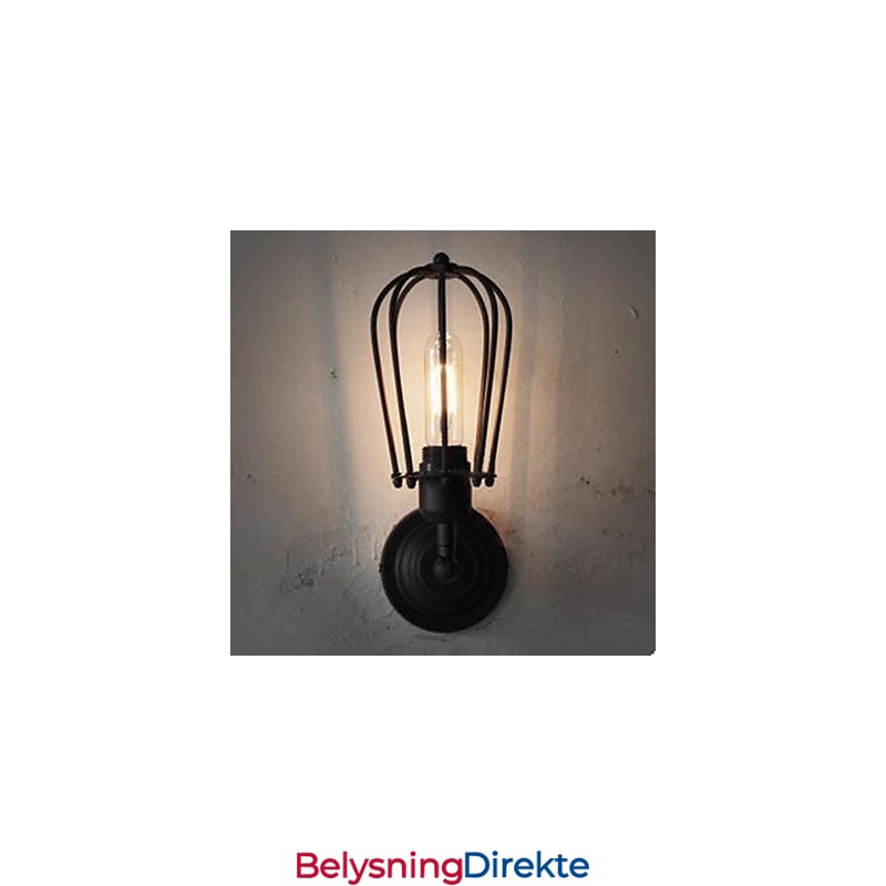 Industriell Retro Vegglampe Innendørs Korridor Enkelthode Grapefruktvegglampe