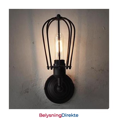 Industriell Retro Vegglampe Innendørs Korridor Enkelthode Grapefruktvegglampe