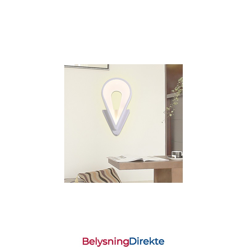 Vegglampetter Moderne Samtids Metall