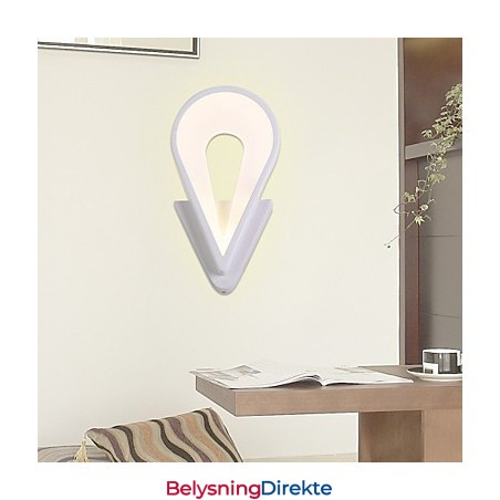 Vegglampetter Moderne Samtids Metall