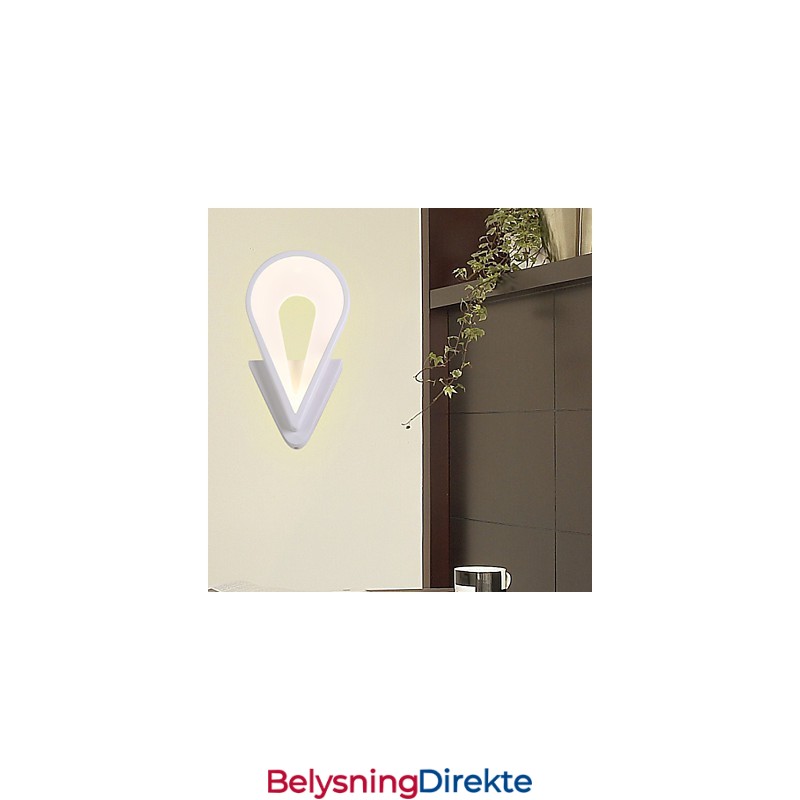 Vegglampetter Moderne Samtids Metall