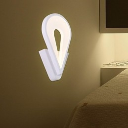 Vegglampetter Moderne Samtids Metall