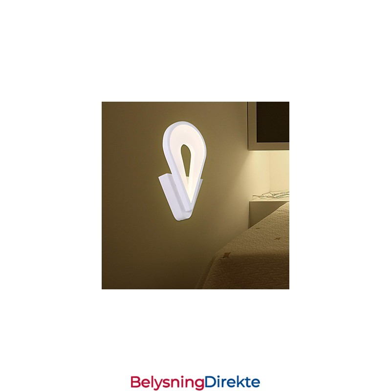 Vegglampetter Moderne Samtids Metall