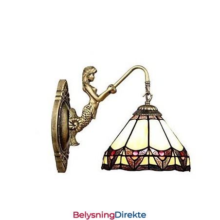 Europeisk Kontraktsfestet Landlig Kreativ Smijernsvegglampe