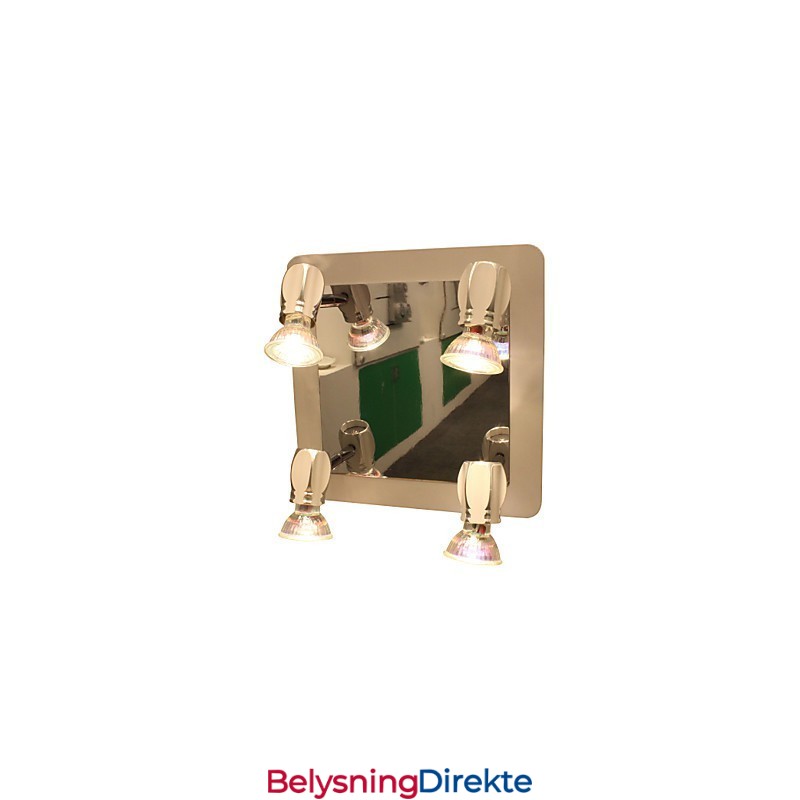 Moderne Kromvegglamper Baderomslamper Med 4 Lys