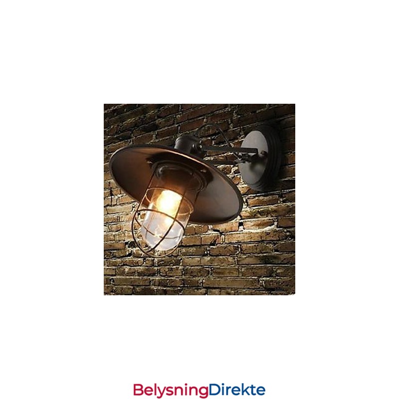 Amerikansk Landlig Personlighet, Kontraktstilt Lagerburvegglampe