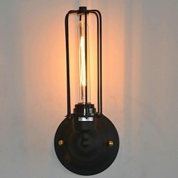 Amerikansk Vintage Vegglampe I Jern
