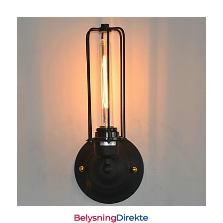 Amerikansk Vintage Vegglampe I Jern