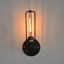 Amerikansk Vintage Vegglampe I Jern