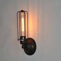 Amerikansk Vintage Vegglampe I Jern