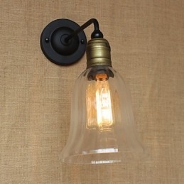 Middelhavs-Amerikansk Landstil Retro Kreativ Industri Gjennomsiktig Glassdør Kafébarvegg