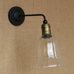 Middelhavs-Amerikansk Landstil Retro Kreativ Industri Gjennomsiktig Glassdør Kafébarvegg