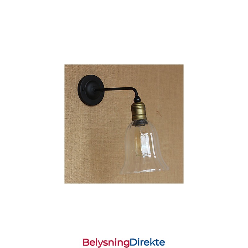 Middelhavs-Amerikansk Landstil Retro Kreativ Industri Gjennomsiktig Glassdør Kafébarvegg