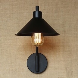 Moderne Minimalistisk Midtgang Lager Balkong Veranda Jern Dekorativ Vegglampe