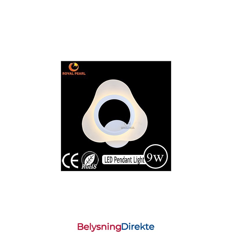 Moderne Art Deco-Vegglampe