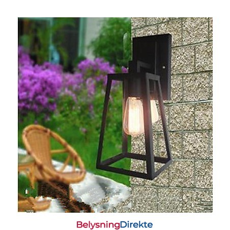 Amerikansk Landlig Stil Korridorbardekorasjon Av Hodet På En Seng Vegglampe