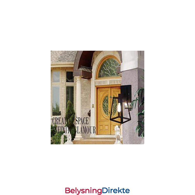 Amerikansk Landlig Stil Korridorbardekorasjon Av Hodet På En Seng Vegglampe