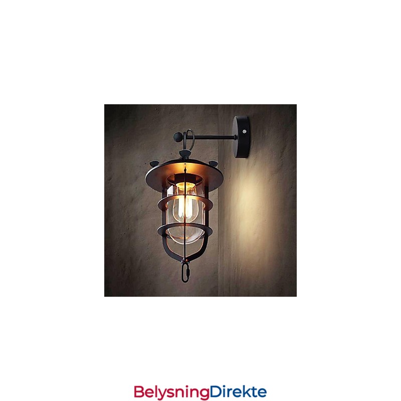 Vegglampetter Moderne Samtids Metall