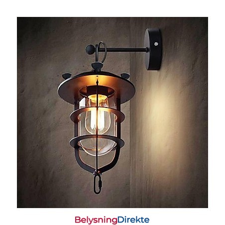 Vegglampetter Moderne Samtids Metall