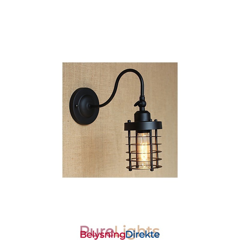 Amerikansk Landlig Minimalistisk Matt Svart Dekorasjonsveggkunst