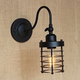 Amerikansk Landlig Minimalistisk Matt Svart Dekorasjonsveggkunst