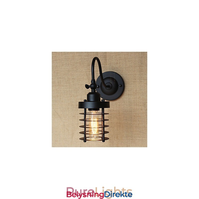 Amerikansk Landlig Minimalistisk Matt Svart Dekorasjonsveggkunst