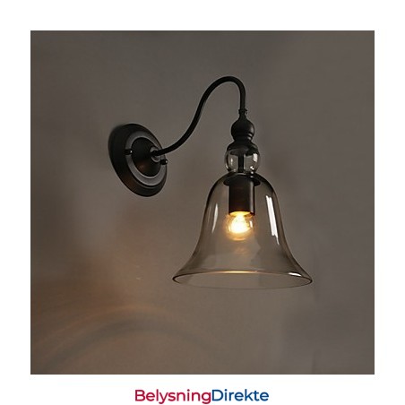 Kreativ Hagelampe Krystallvegglampe Klokke Gjenoppretter Gamle Måter Lys