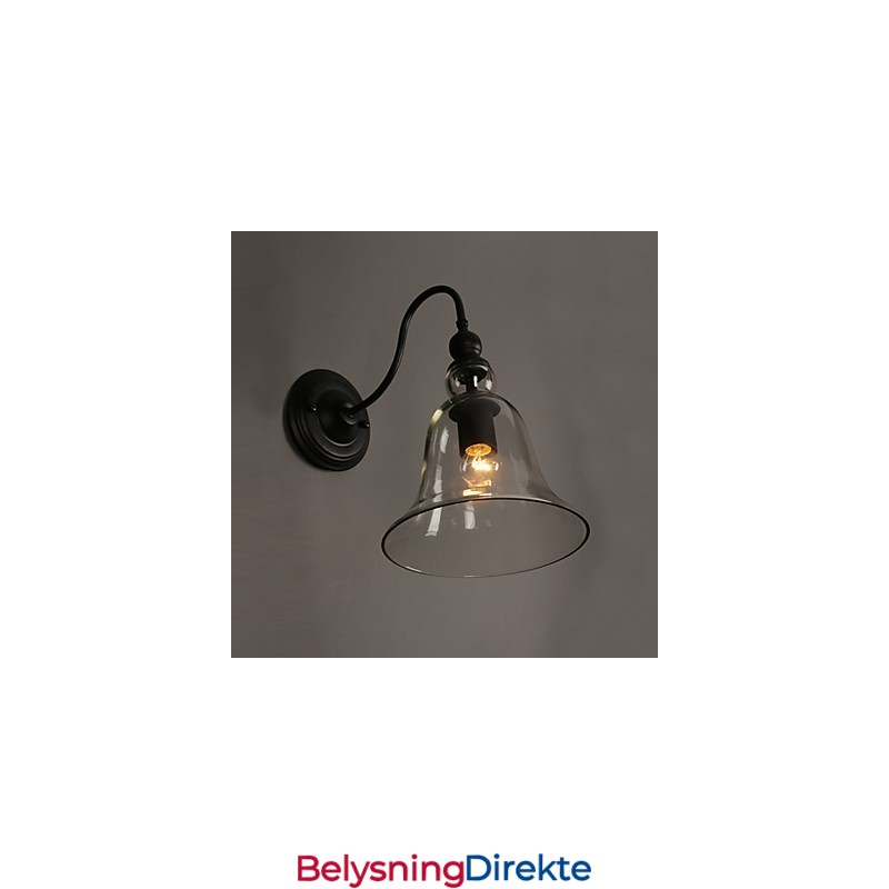 Kreativ Hagelampe Krystallvegglampe Klokke Gjenoppretter Gamle Måter Lys