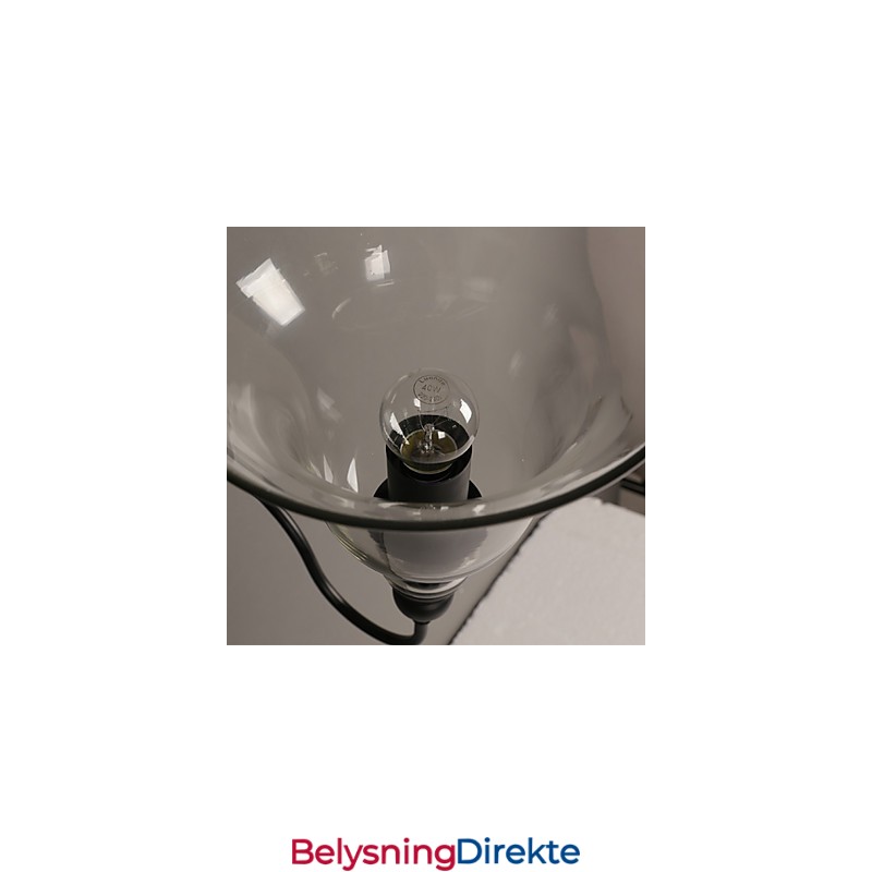 Kreativ Hagelampe Krystallvegglampe Klokke Gjenoppretter Gamle Måter Lys