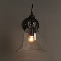 Kreativ Hagelampe Krystallvegglampe Klokke Gjenoppretter Gamle Måter Lys