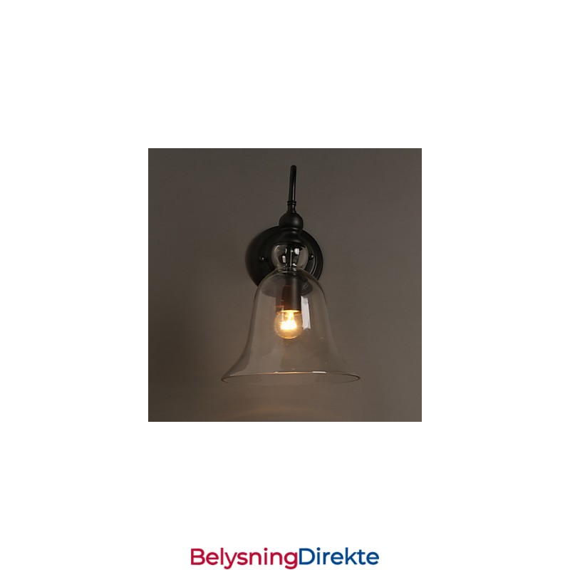 Kreativ Hagelampe Krystallvegglampe Klokke Gjenoppretter Gamle Måter Lys