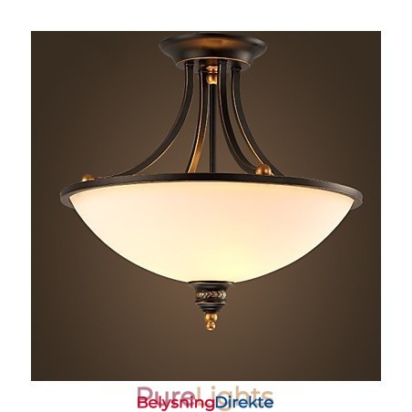 Enkle Pastorale Taklamper I Bronse, Phnom Penh, Amerikansk Landlig, Europeisk Taklampe