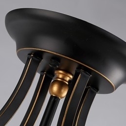 Enkle Pastorale Taklamper I Bronse, Phnom Penh, Amerikansk Landlig, Europeisk Taklampe