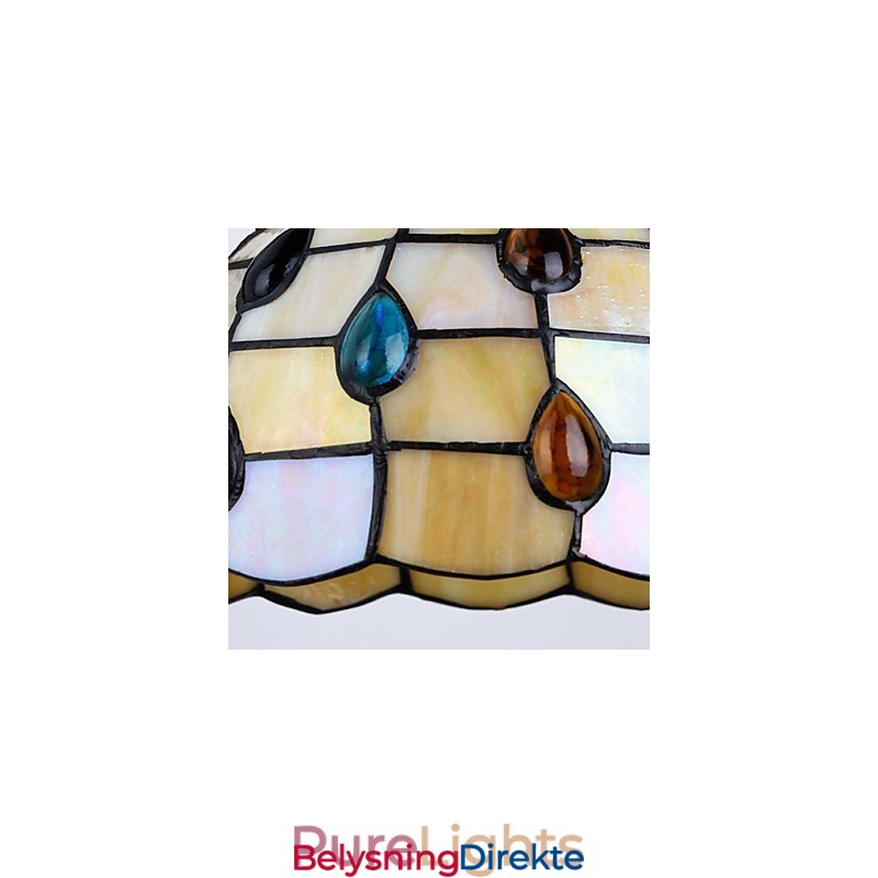 Europeisk Middelhavskontraktert Landlig Kreativ Smijernsvegglampe Glasslamper