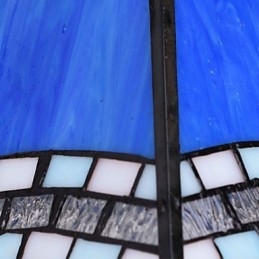 Europeisk Middelhavskontraktert Landlig Kreativ Smijernsvegglampe Glasslamper