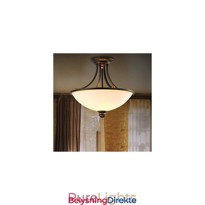 Enkle Pastorale Taklamper I Bronse, Phnom Penh, Amerikansk Landlig, Europeisk Taklampe