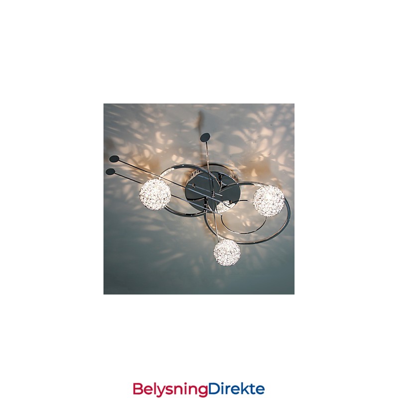 Moderne Samtidskunstnerisk Galvanisert Innfelt Montering