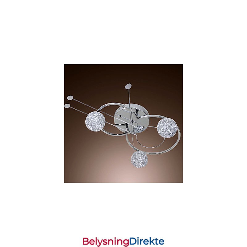 Moderne Samtidskunstnerisk Galvanisert Innfelt Montering