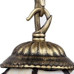 Europeisk Kontraktsfestet Landlig Kreativ Smijernsvegglampe Glasslamper