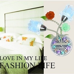 Kreative Moderne Og Kontrakterte Kreative Krystallvegglampelys