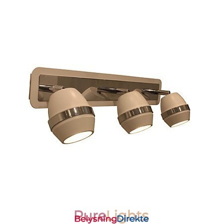 Moderne Sfæriske Kromvegglamper Baderomslamper Med 3 Lys