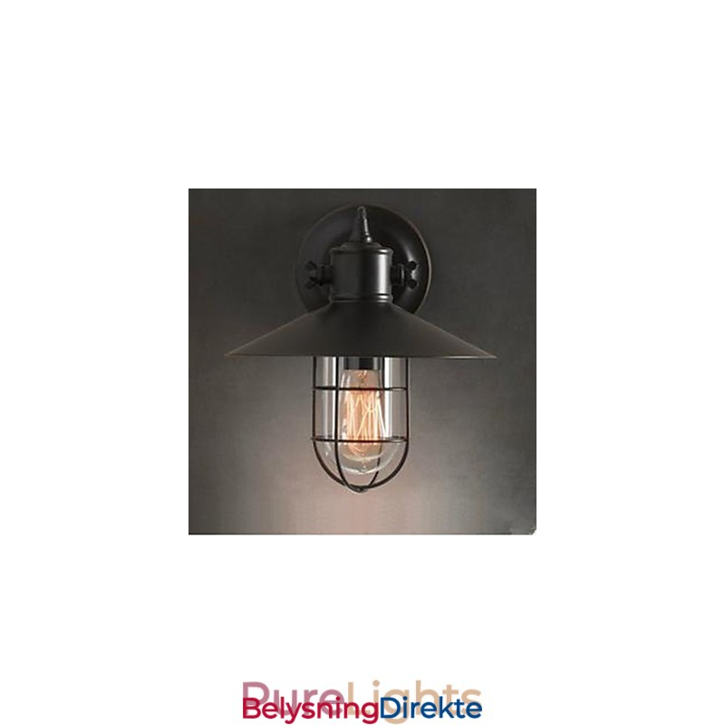 Vegglampe I Stue, Lager, Industri, Landlig Korridor, Bar, Dekorasjon Av Hodeenden På En Seng, Vegglampe