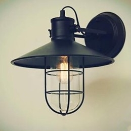 Vegglampe I Stue, Lager, Industri, Landlig Korridor, Bar, Dekorasjon Av Hodeenden På En Seng, Vegglampe